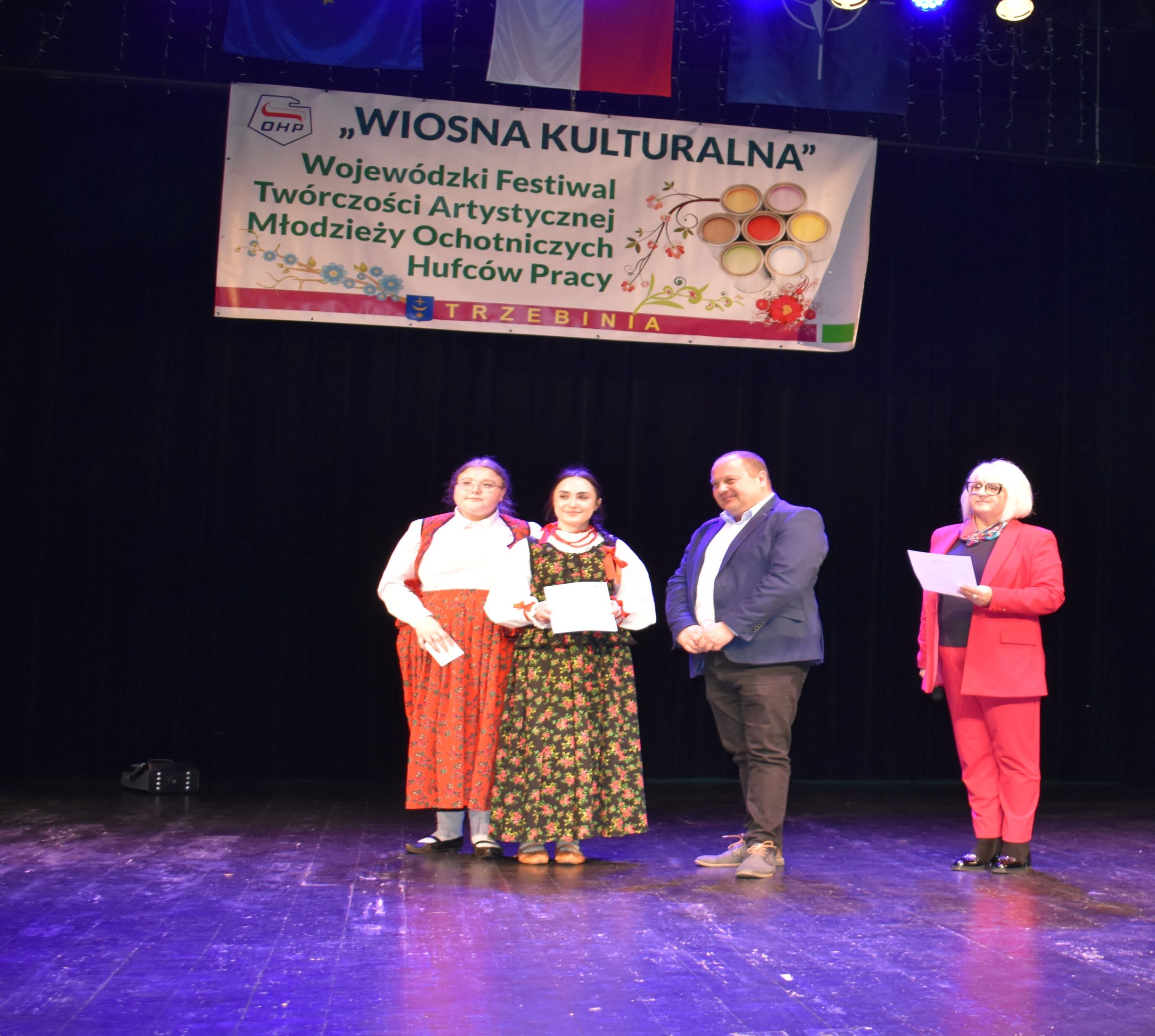 Sukces wychowanków z Jabłonki na Wojewódzkim Festiwalu Twórczości Artystycznej Młodzieży OHP