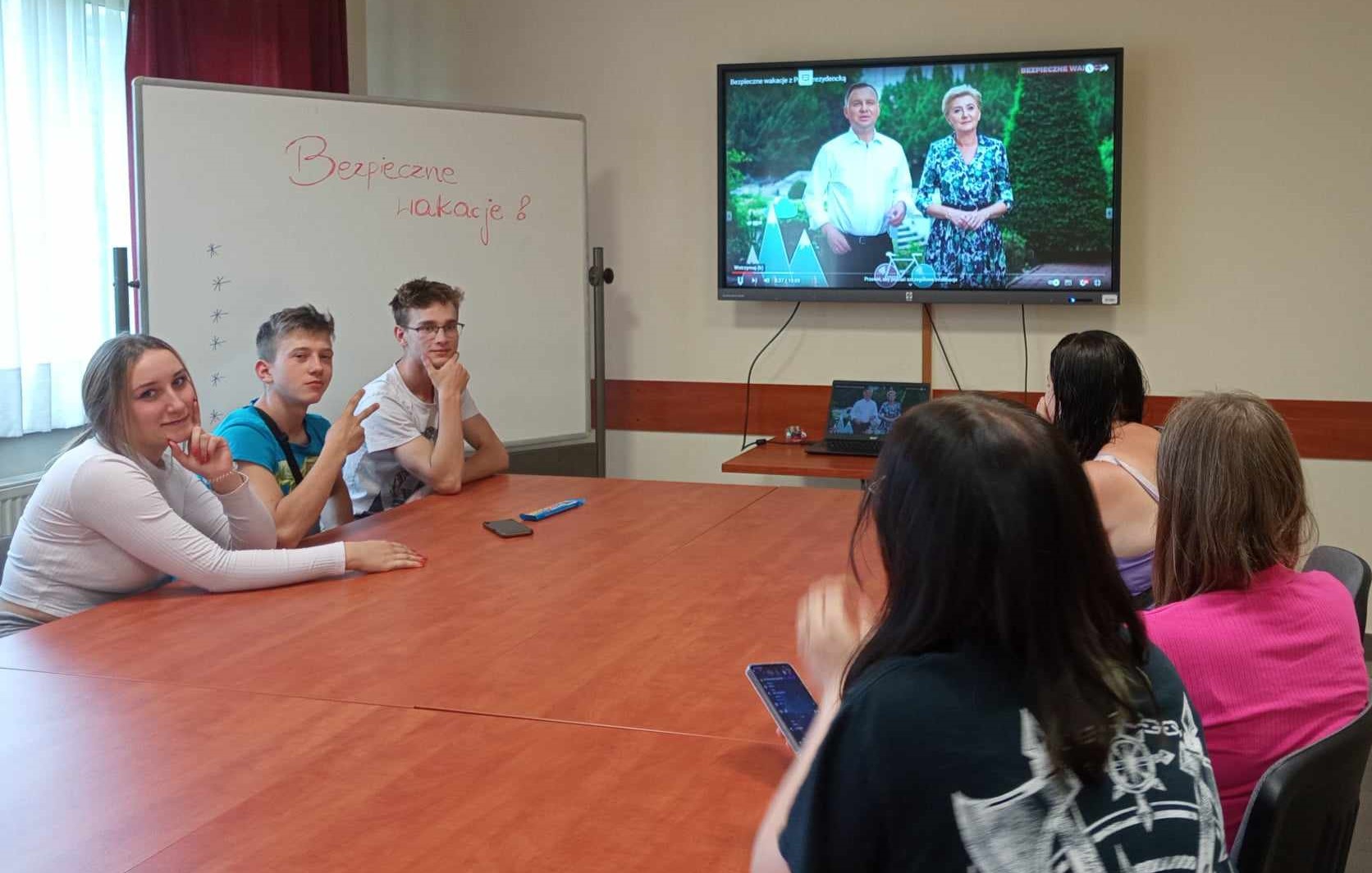 Bezpieczne wakacje- zajęcia edukacyjne