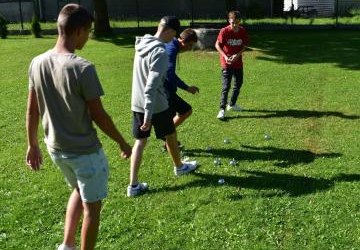 Rozgrywki w petanque w Jabłonce