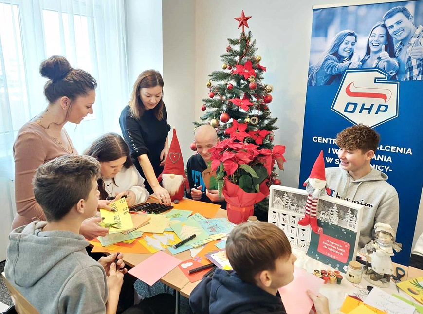 Świąteczne kartki dla najbliższych w Jabłonce