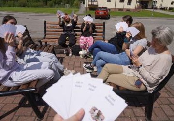 GRY I ZABAWY JĘZYKOWE PRZYGOTOWANIA DO POLSKO-LITEWSKIEJ WYMIANY MŁODZIEŻY  PROJEKT: „WSPÓLNE KORZENIE, WSPÓLNA PRZYSZŁOŚĆ”