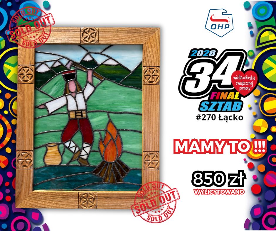 I stało się! Finał WOŚP w Łącku