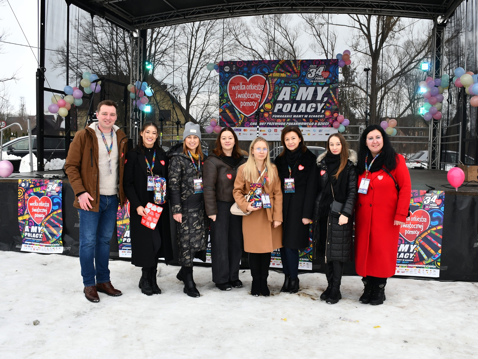 „A MY? ROBIMY SWOJE” – CKIW OHP NA 34 FINALE WOŚP W LIPNICY WIELKIEJ