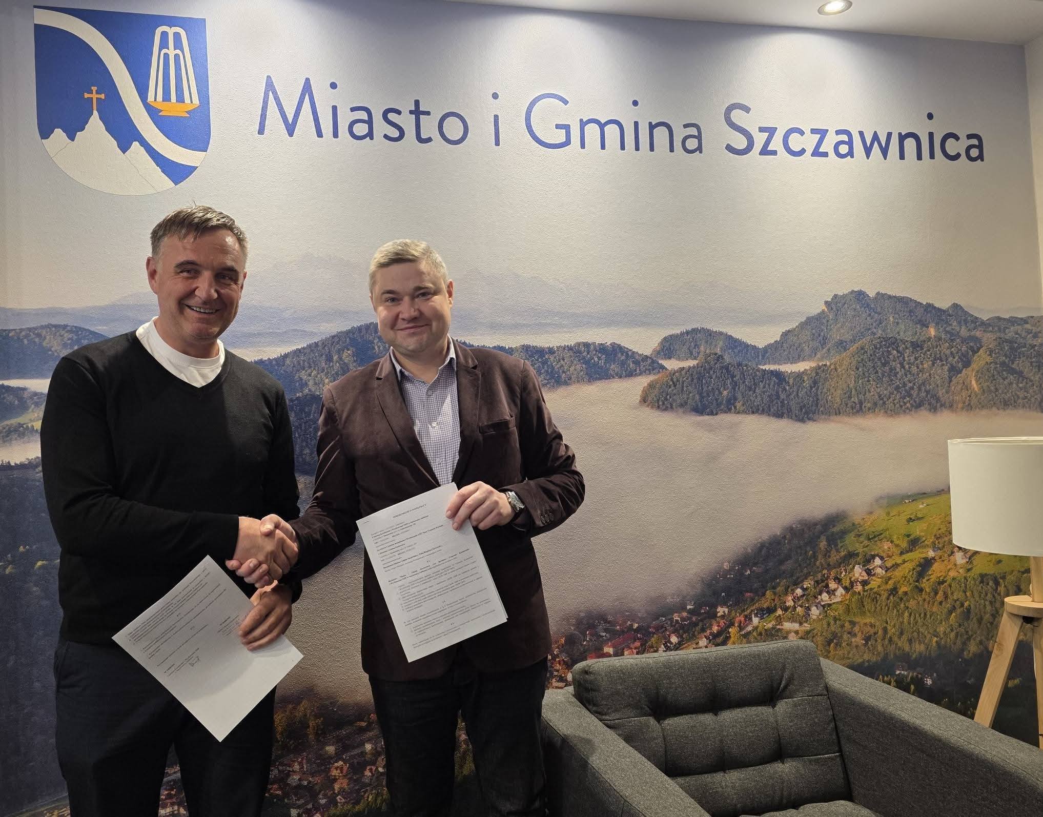 Porozumienie o współpracy pomiędzy Centrum Kształcenia i Wychowania OHP w Szczawnicy-Jabłonce a Miastem i Gminą Szczawnica